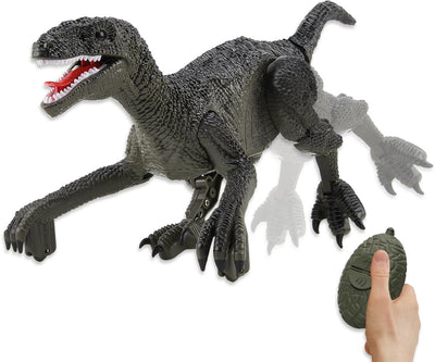 Robot Dino Raptor controllabile Gear2play RC a 2,4 GHz