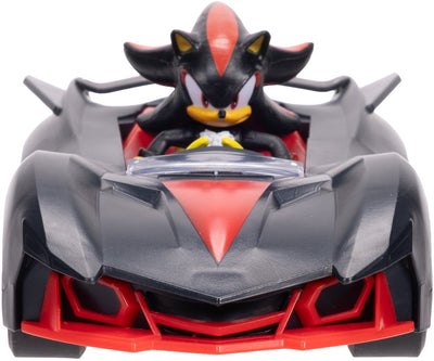 Figura sonica di Jakks da 6 cm con rev up racer - ombra con Dark Reaper solido