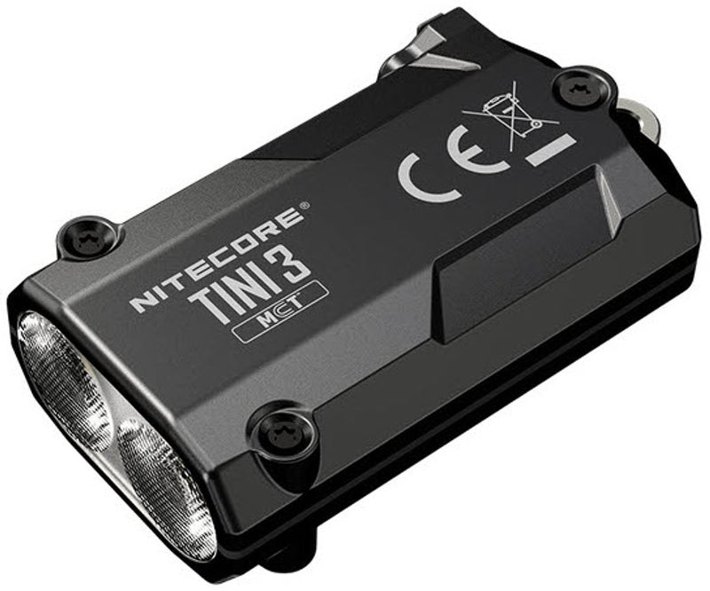 Nitecore tini3 llavero lámpara recargable negro