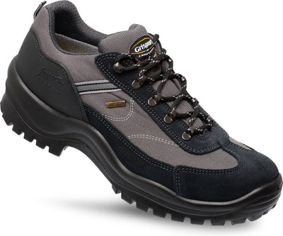 Grisport torino low wandelschoenen unisex - grey black - maat 42