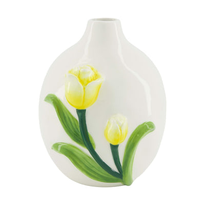 Jarrón de cerámica Dijk natural collections con tulipa h17,4cm