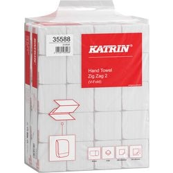 Asciugamano katrin 35588 piegato a z bianco