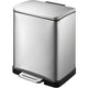 Pattumiera a pedale Eko 31669998 inox (acciaio inossidabile) argento