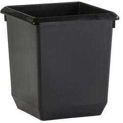 Cubo de basura con pieza en V 31045440 polipropileno negro