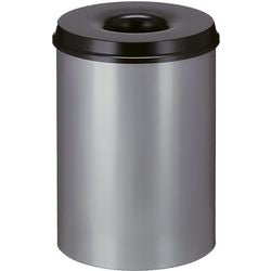 Pattumiera V-part 31016518 grigio acciaio
