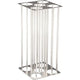 Papelera Dutchdesign 31719723 aluminio plateado