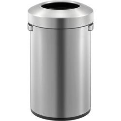 Eko cubo de basura 31718290 acero inoxidable (acero inoxidable) plata