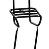 Carrier anteriore steco liscio nero 25 cm