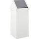 Dutchdesign prullenbak 31004737 gepoedercoat aluminium wit
