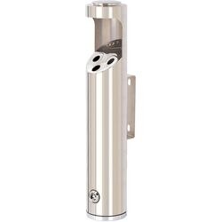 Cenicero con pieza en V 31659968 acero inoxidable (acero inoxidable) plata