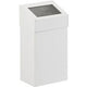 Dutchdesign prullenbak 31021826 gepoedercoat aluminium wit