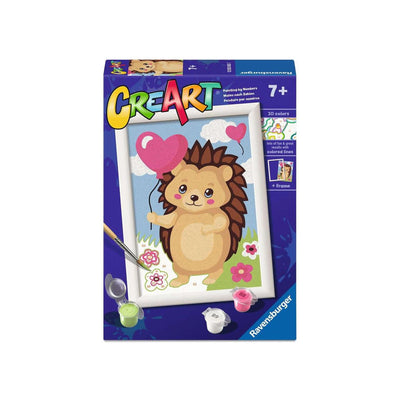 Ravensburger creart pintura por números - erizo