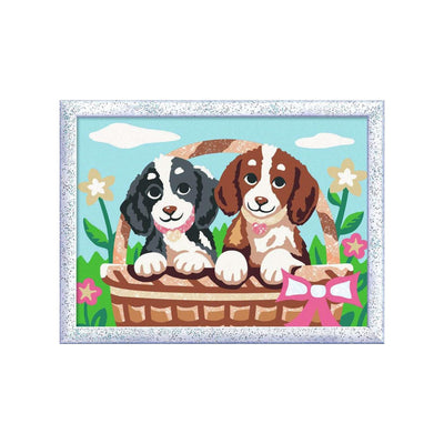 Ravensburger Pintura de Ciente en perros numerosos en la canasta