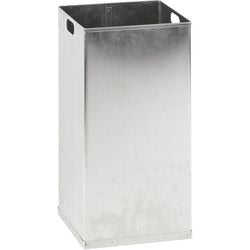 Cubo interior con pieza en V 31042944 aluminio plateado