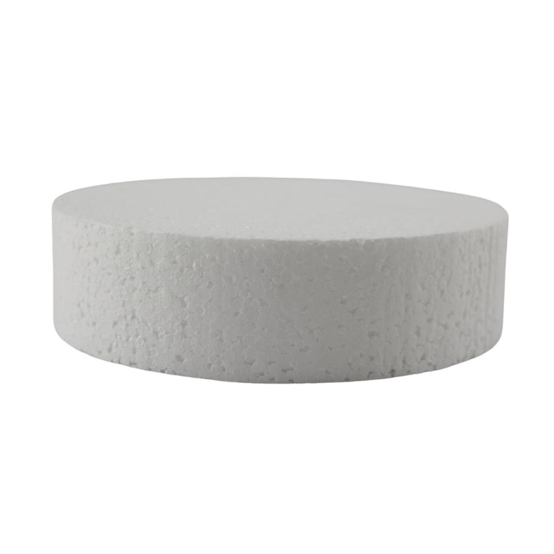 Hbx natural living basic styropor taartvorm ø15x4cm