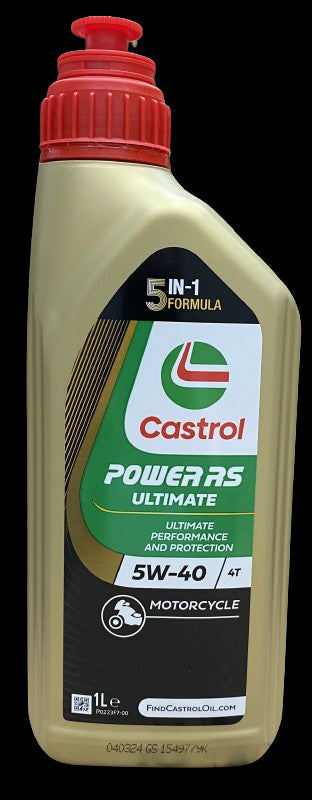 Castrol Power RS Racing 4T 5W40 sinte. 1 litro