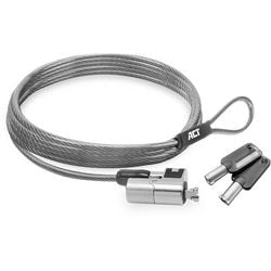 Laptopslot act ac9030 grijs 2000 mm