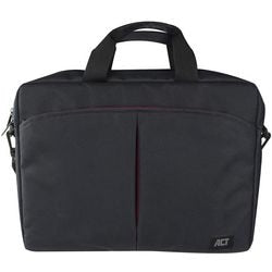 Schoudertas act zwart polyester