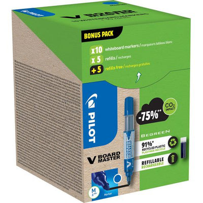 Whiteboard-marker pilot blauw 2,3 mm greenpack