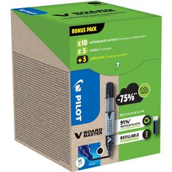 Pennarello per lavagna bianca pilot greenpack nero 2,3 mm