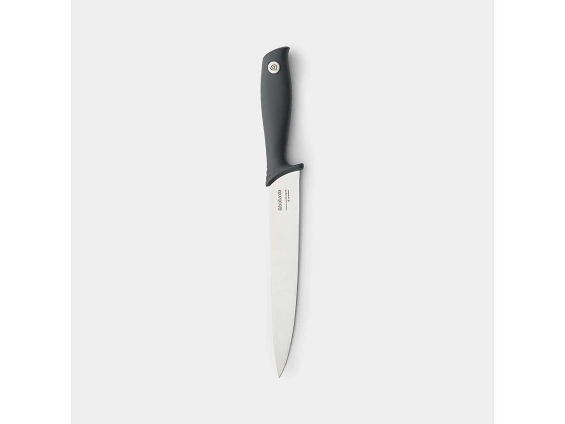 Brabantia meat knife tasty+ dark gray