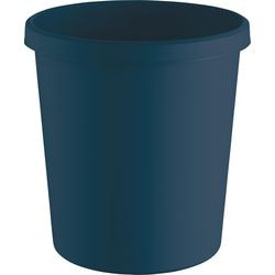 Il cestino della spazzatura ha illuminato il verde blu tedesco