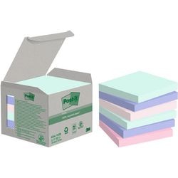Pic post-it adesivi riciclati 76 x 76 conf. 6 colori in cartoncino