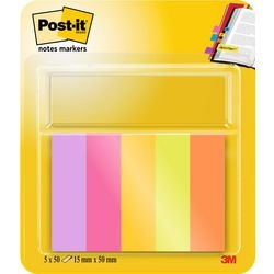Indexes post-it energetic color range 50 sheets
