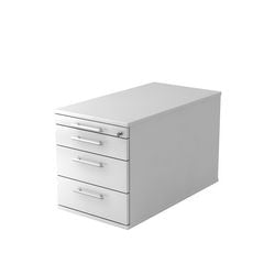 Bach cassettiera mobile hammerer tc30 re wood bianco