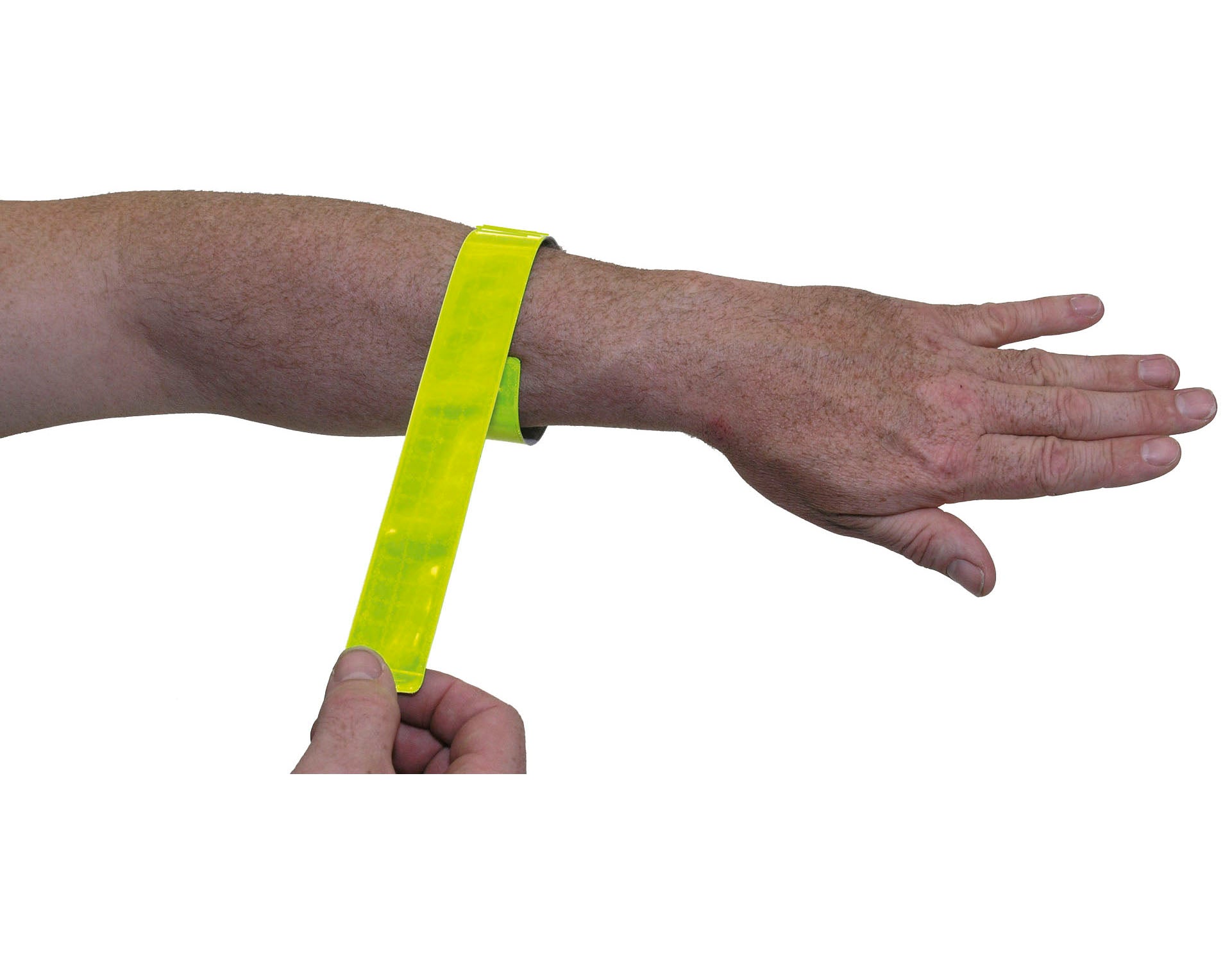 Bracciale m-wave m-wave snap-on riflettente (1 coppia)