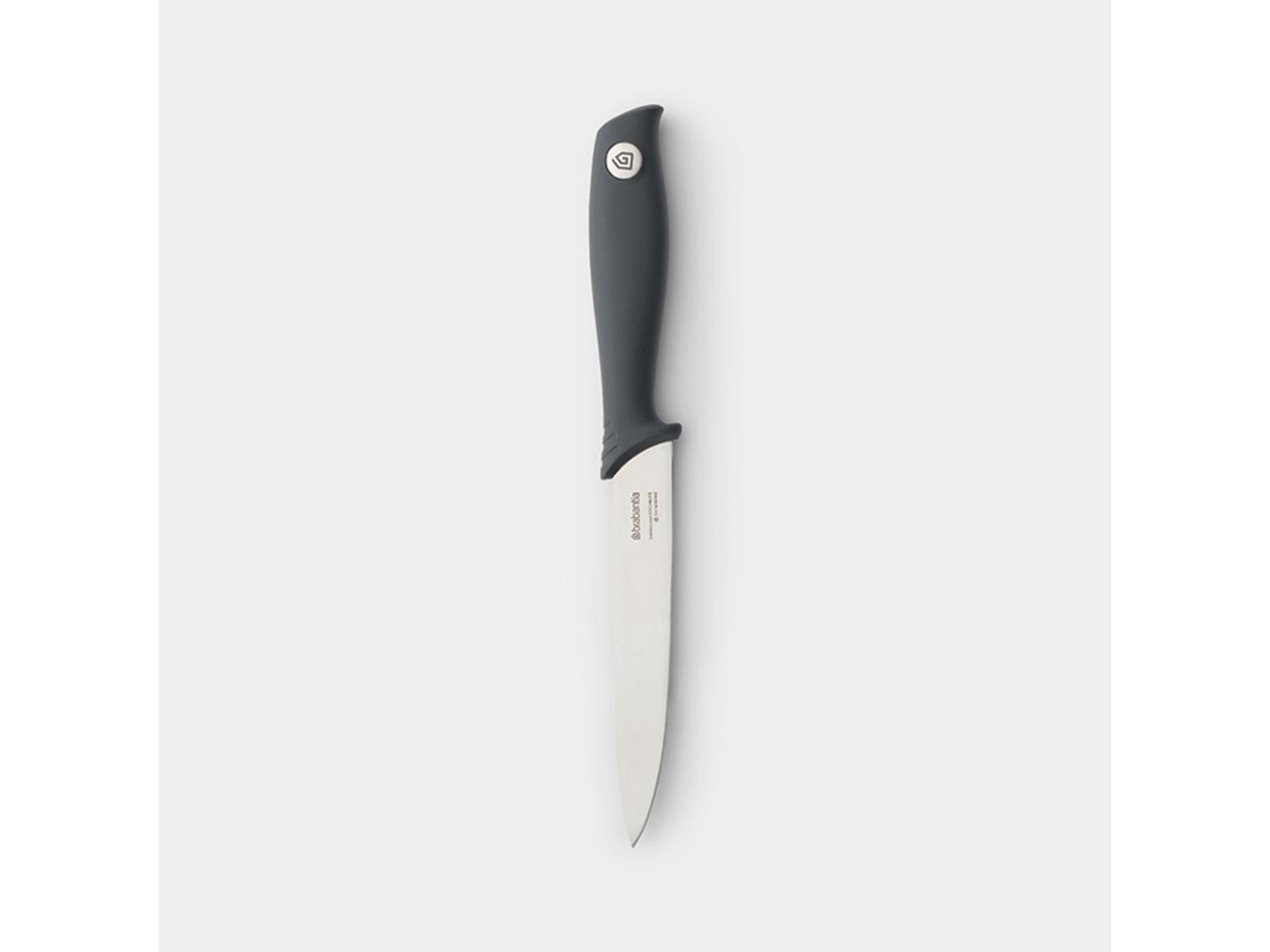 Brabantia Brabantia sabrosa+ cuchillo universal 24.8 cm de gris oscuro