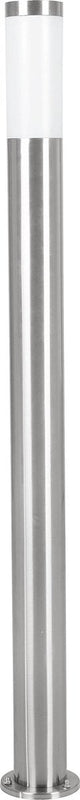 Eglo helsinki tuinpaal - staande lamp buiten - e27 - 110 cm - rvs