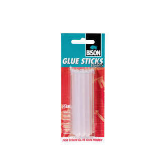 Bison lijmsticks 7mm hobby 12 stuks