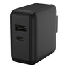 Charger de viaje USB 30W con enchufes intercambiables