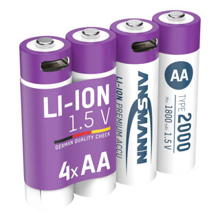Ansmann Bat AA y USB-C