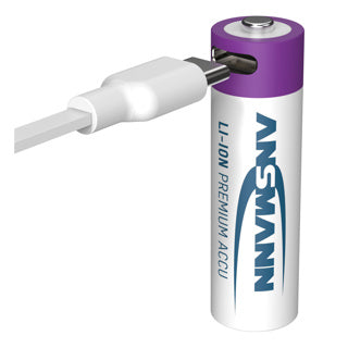 Ansmann Bat AA y USB-C