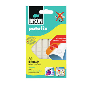 Bison Patafix envuelto 80 piezas