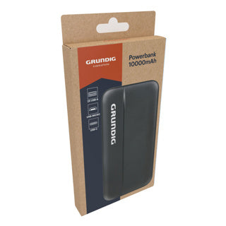Powerbank 10000mAh nero | 2 pezzi