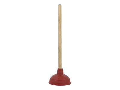 Luva ontstopper houten steel 40x13,5 hdrubber