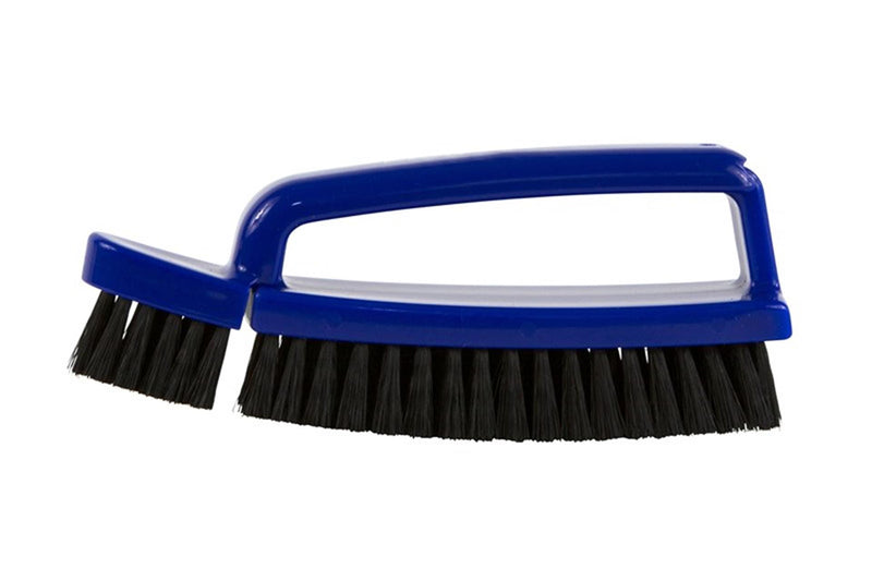 Set spazzole per scarpe Luva in pelo di maiale nero artificiale