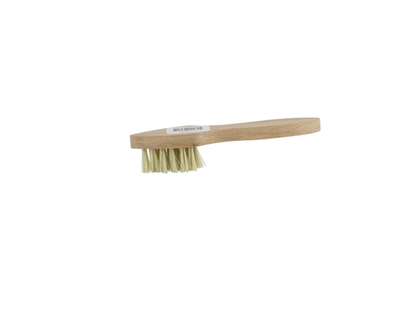 Luva cepillo para frotar zapatos pelo pelo blanco 10uds