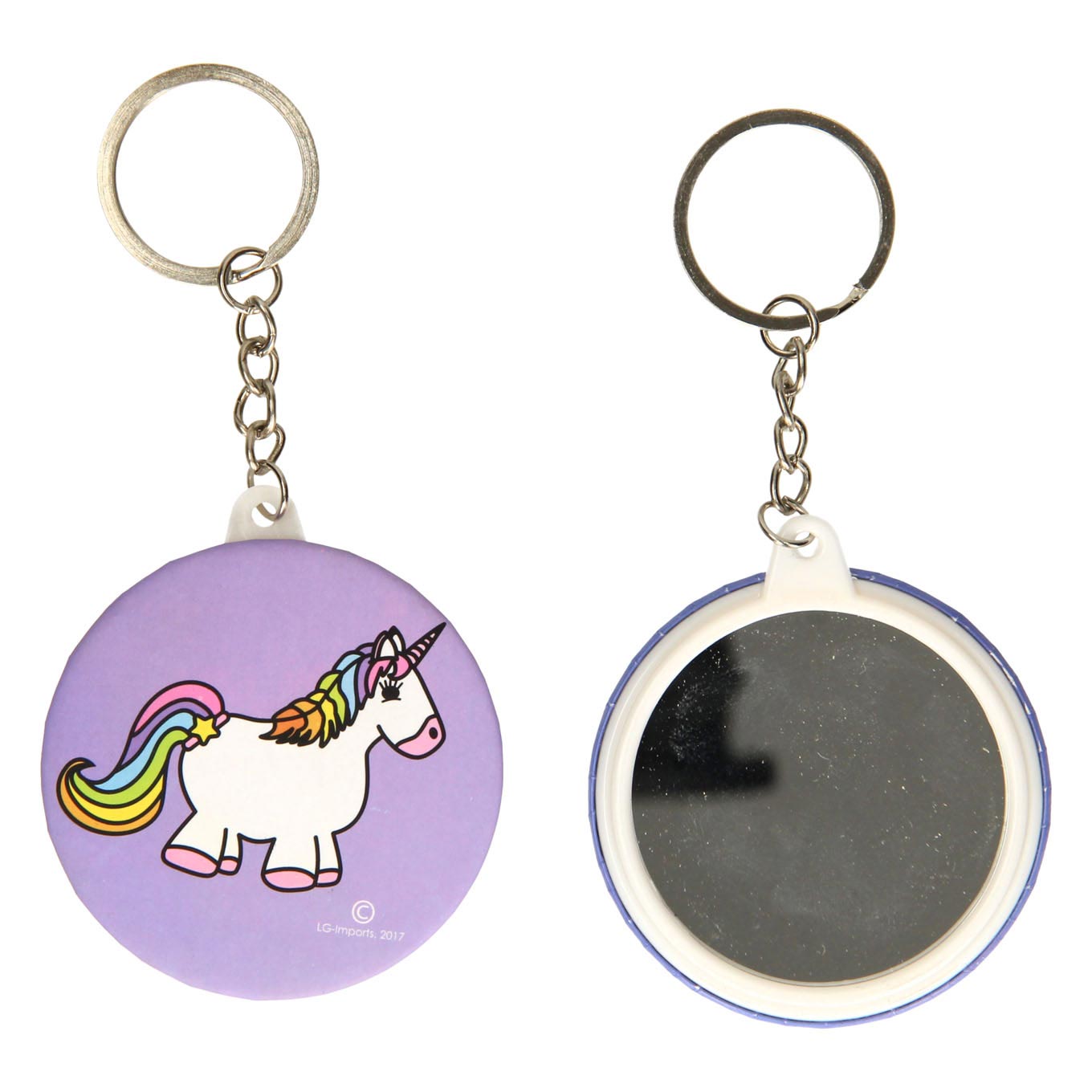 LG Importa il tastica anello con un unicorno specchio