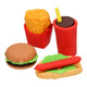 Fastfood gummet, 4st.