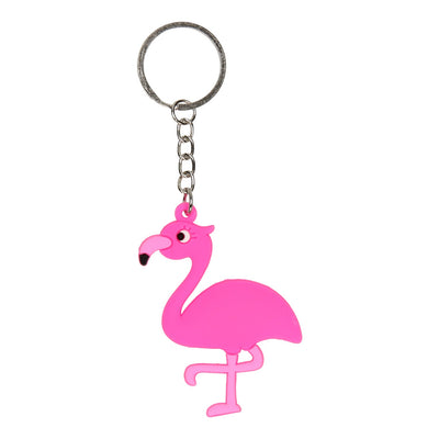 LG Imports Keychain Flamingo