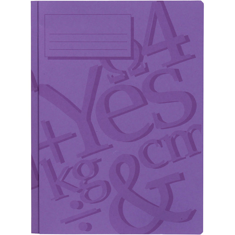 Cartella di lavoro, A4, viola, box da 100 pezzi 1