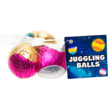 Jongleerballen Metallic, 3st. - afbeelding 1
