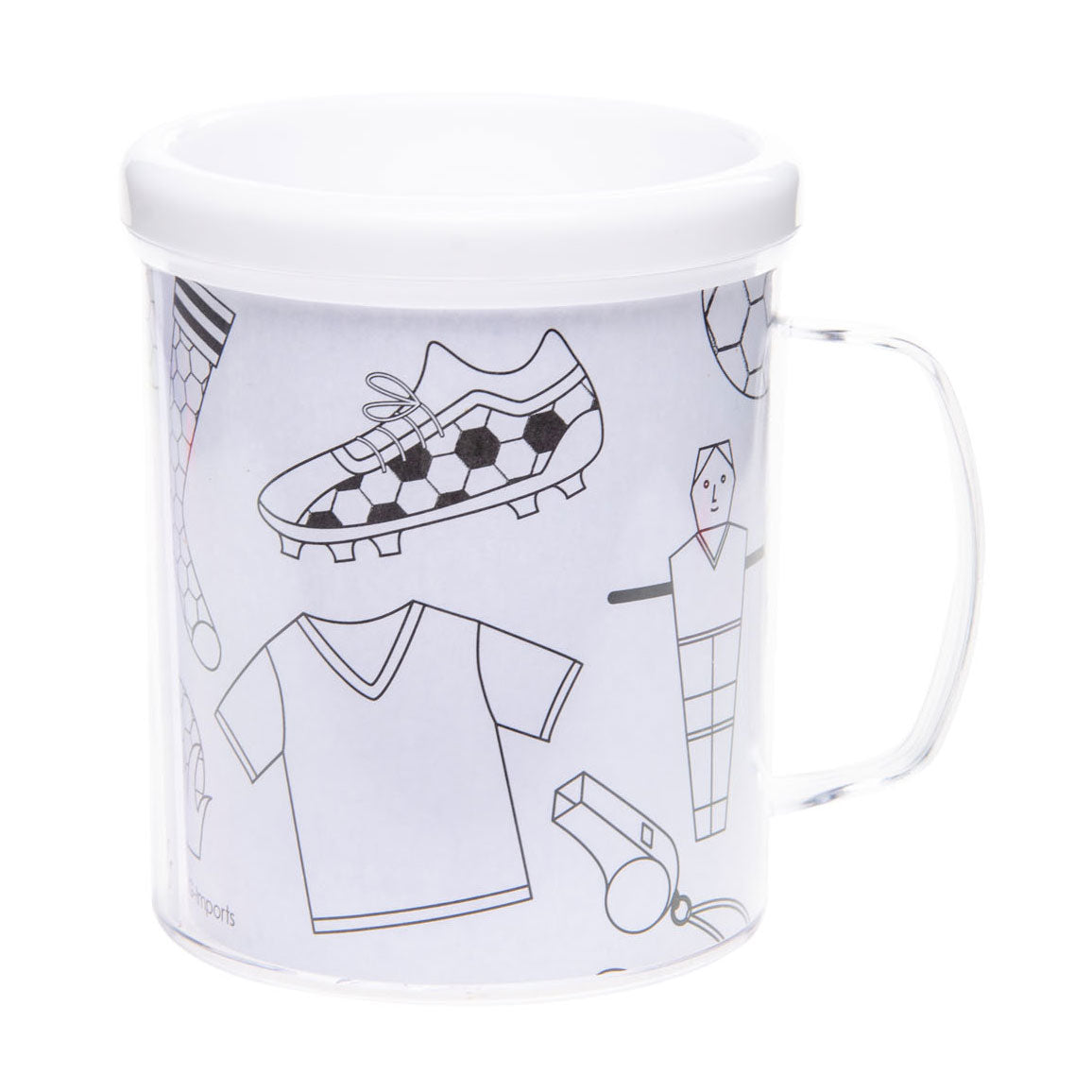 Colora la tua tazza di calcio