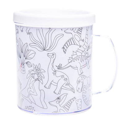 Duckiez kleur je eigen beker dinos 250 ml | 36 stuks