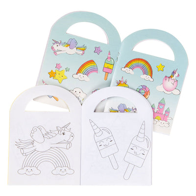 LG-Imports para colorear con pegatinas unicornio