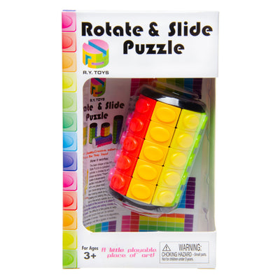 Puzzle de cilindros de colores